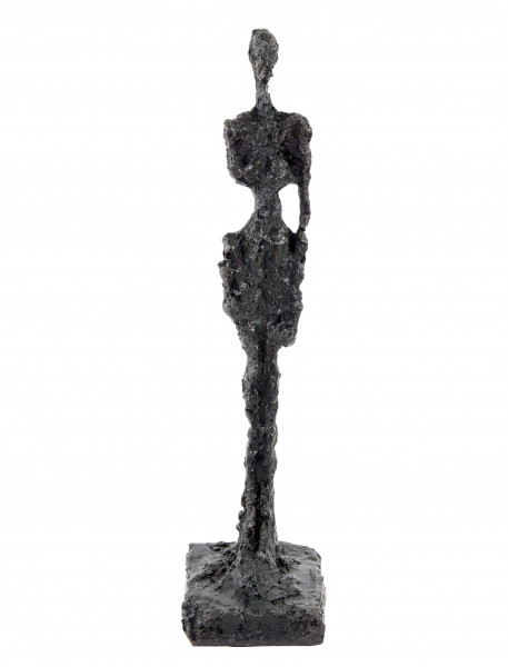 Standing Woman - Abstract Bronze Sculpture - Alberto Giacometti Statue