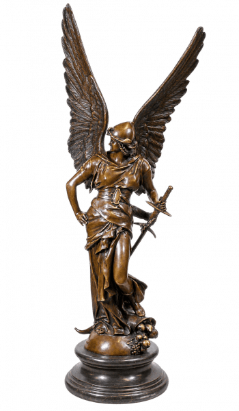 Large Angel Garden Statue - Paix - Jules Coutan