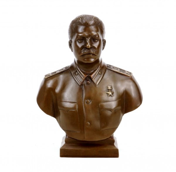 Josef Stalin Bust (1953) - Signed - Bronze Bust - Buy Militaria