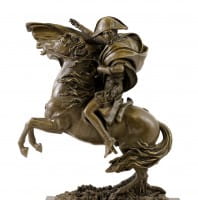 Napoleon Statue - Napoleon on Horseback - signed Claude Napoleon Statue - Napoleon on Horseback - signed Claude