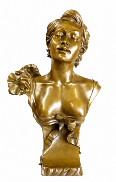 Art Nouveau Statue - Auguste Moreau - sculpture