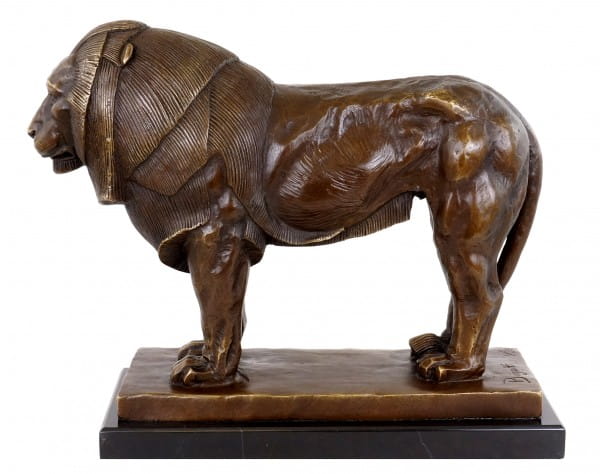 Proud Bronze Lion - Lion Sculpture - Rembrandt Bugatti
