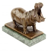 Hippopotamus Statue - Hippo Statue - Rembrandt Bugatti Hippopotamus Statue - Hippo Statue - Rembrandt Bugatti