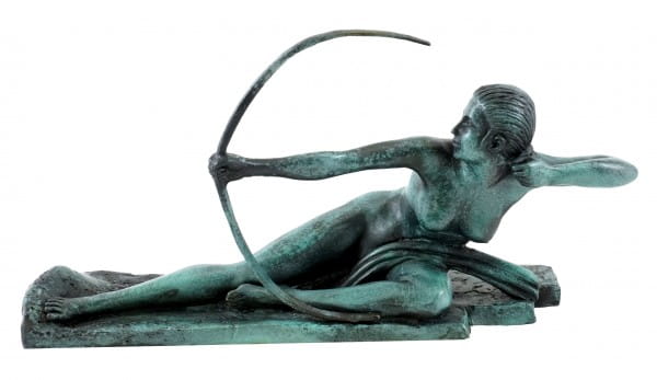 Art Deco Bronze Figure - Penthesilea - Marcel-André Bouraine