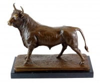 Bronze Bull Sculpture - Signed by Bonheur - Bull Bronze Bronze Bull Sculpture - Signed by Bonheur - Bull Bronze
