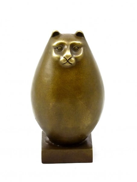 Botero Cat - Fernando Botero - Bronze Statue