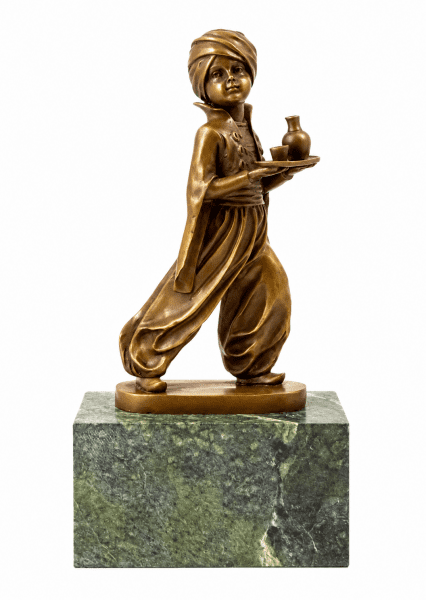 Sculpture Art Deco - Sarotti Mohr - Ferdinand Preiss