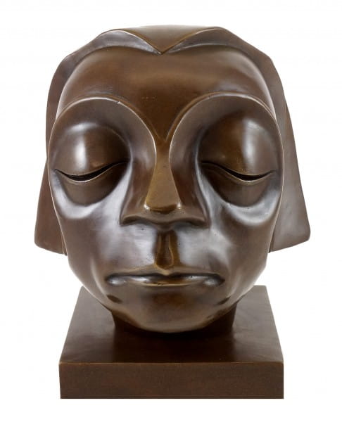 Bronze Figure - Head of the Güstrow Memorial - Ernst Barlach