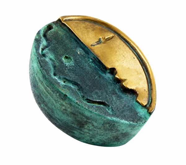 Paper Weight - Bronze Statue - Modern Art