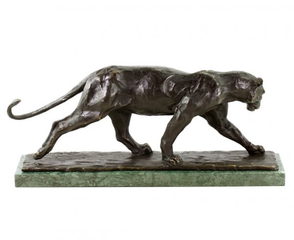 Rembrandt Bugatti - Walking Panther (1904) - Panther Statue