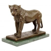Nubian Lioness - Rembrandt Bugatti Sculptures - Lion Statue Nubian Lioness - Rembrandt Bugatti Sculptures - Lion Statue