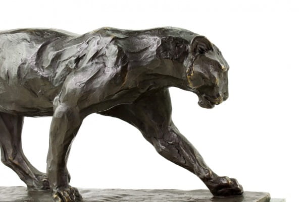 Rembrandt Bugatti - Walking Panther (1904) - Panther Statue