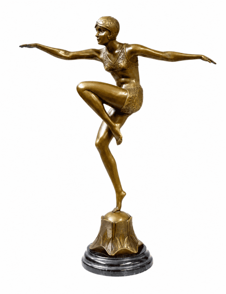 Art Deco Figurines - Con Brio - Ferdinand Preiss Sculpture