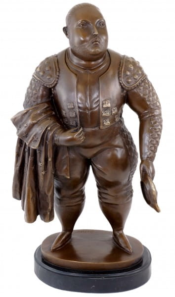 Sculpture Botero - Fernando Botero - Bull Fighter
