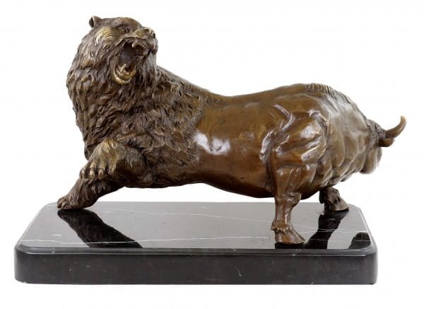 BearBull - Trader Bronze - Stock Exchange Figure - Martin Klein