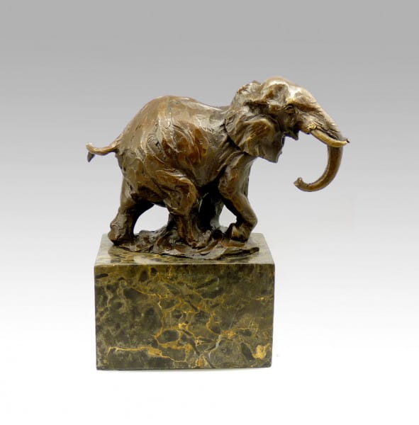 Elephant Statue - Sculpture Elephant - Milo Bronze 