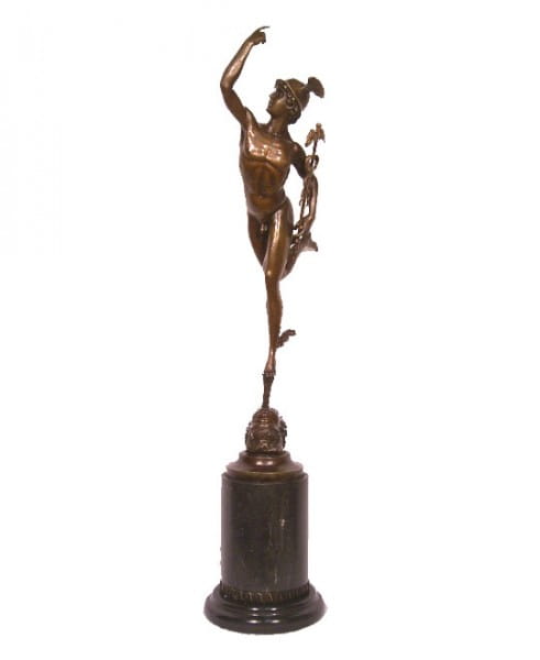 Hermes Statue - Hermes God - Bronze