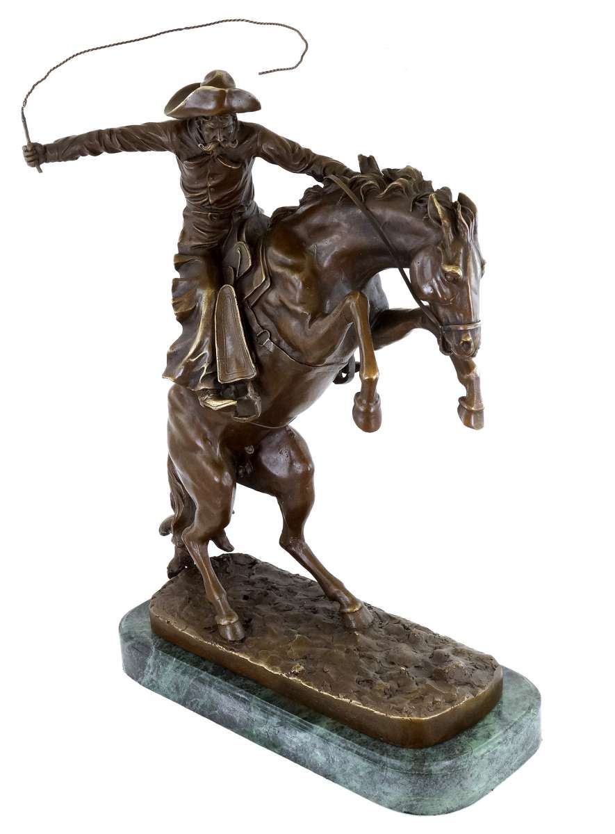 The Bronco Buster - Bronze Statue - Frederic Remington Statue