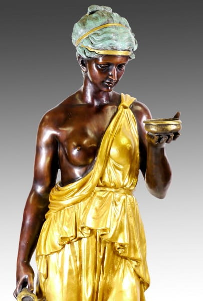 Large Bronze Statue - Hebe - Bertel Thorvaldsen - Goddess of youth