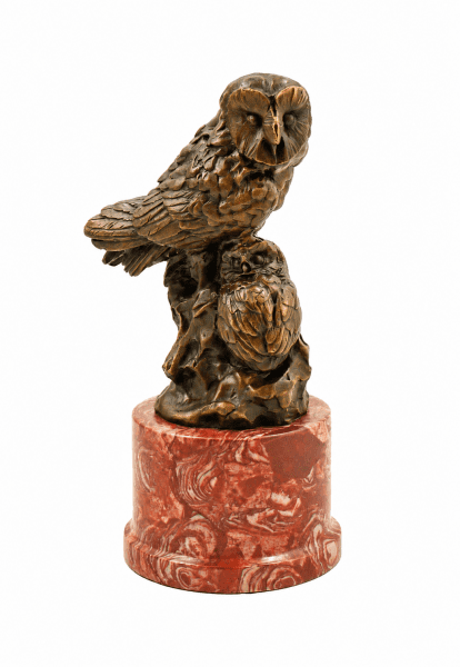 Owl Statue - Two Owls - Milo - Owl Garden Statue