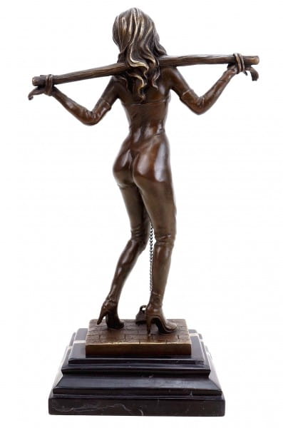Nude Statue - Bondage Art - Girl Franka - Female Erotic - M. Nick