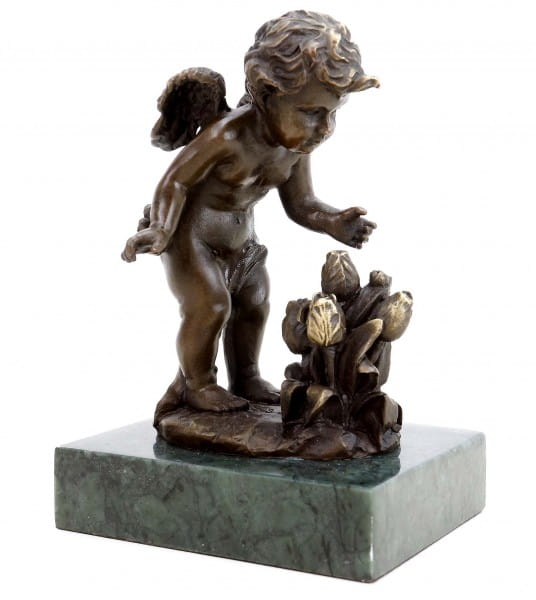 Amor the Tulip King - Amor Statue - Bronze