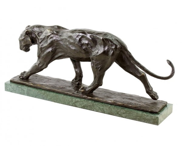Rembrandt Bugatti - Walking Panther (1904) - Panther Statue
