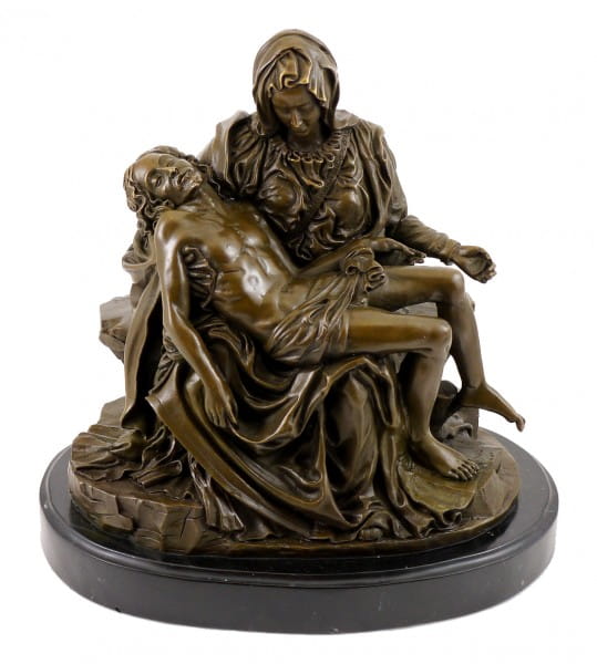 Roman Bronze Sculpture - Pietà - By Michelangelo