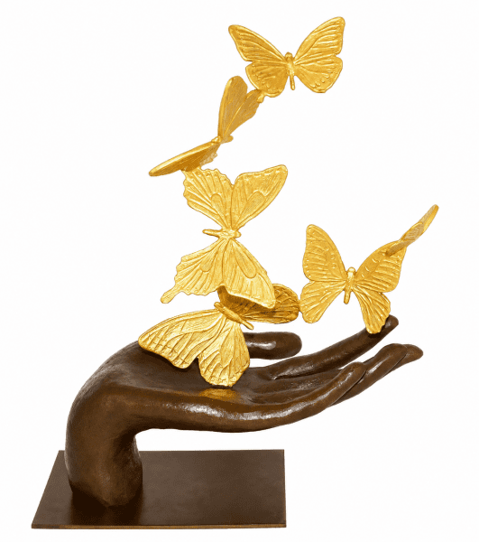 Flying Away - Butterfly Statue