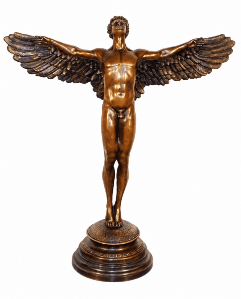 Large Icarus Statue - Angel Statue - A.A. Weinman