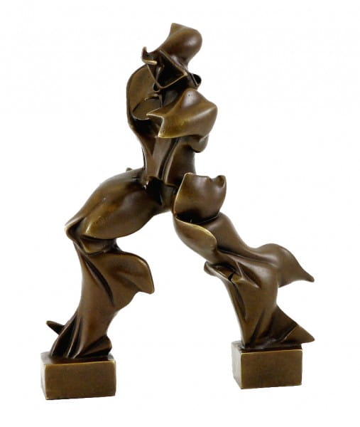 Unique Forms of Continuity in Space - U. Boccioni, Bronze Figure
