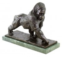 Gorilla Statue - Rembrandt Bugatti - Bronze Sculpture Gorilla Statue - Rembrandt Bugatti - Bronze Sculpture