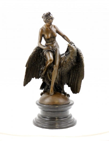 Eagle Statue - Virgin with Eagle - L. C. Buhot
