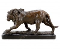 Lion Statue - Walking Lion - Rembrandt Bugatti Sculptures Lion Statue - Walking Lion - Rembrandt Bugatti Sculptures