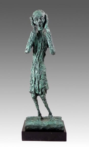 Edvard Munch the Scream - Bronze Statue