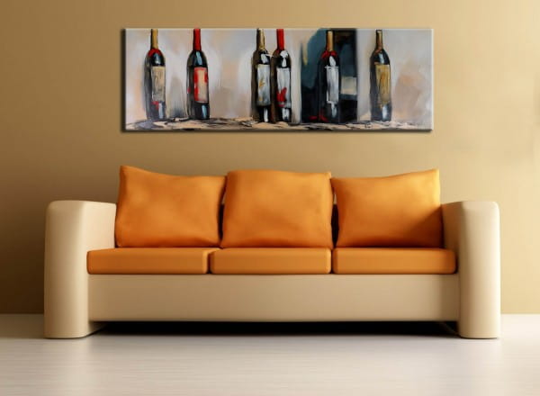 In vino veritas - acrylic on canvas - Martin Klein