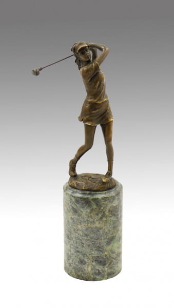 Cup / Sports Trophy Golf Player - signed Milo