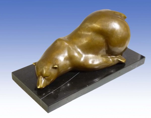 Huge Animal Bronze Statue - Polar Bear Sculpture 