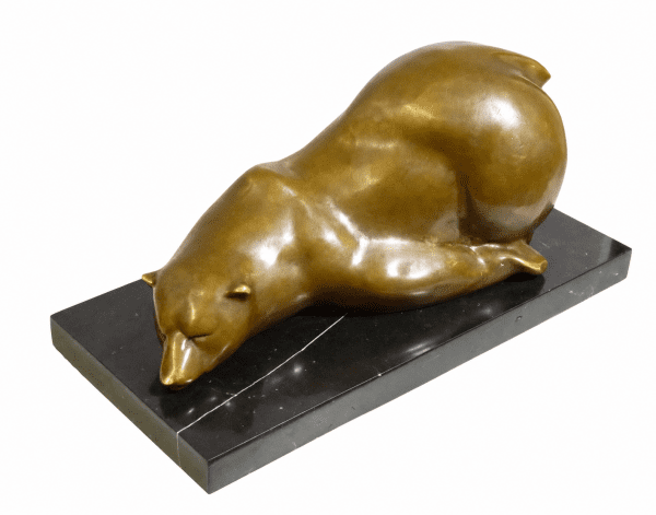 Huge Animal Bronze Statue - Polar Bear Sculpture