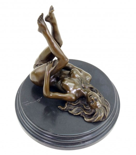 Erotic Girl Mary - Handjob - Signed M. Nick - Sexy Figurine