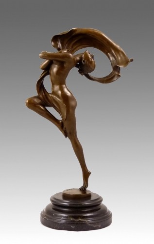 Dancing girl statue - Dancing Sculpture - Bronze