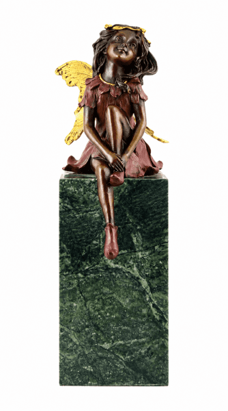 Fairy Sculpture - Fairy Decor - Bronze statue