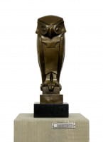 Umberto Boccioni Sculptures - The Owl Statue Umberto Boccioni Sculptures - The Owl Statue