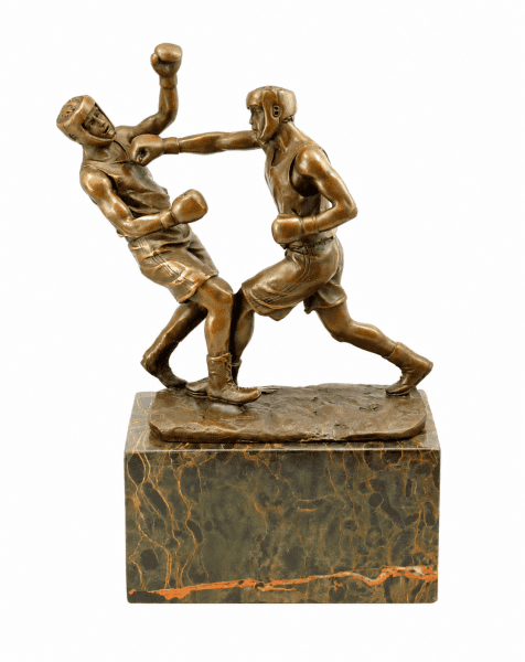 Boxing Trophy - Boxing Statue - Bronze