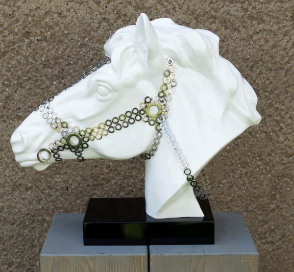 Stallion with Halter - Animal Figure - Fiberglass - Martin Klein