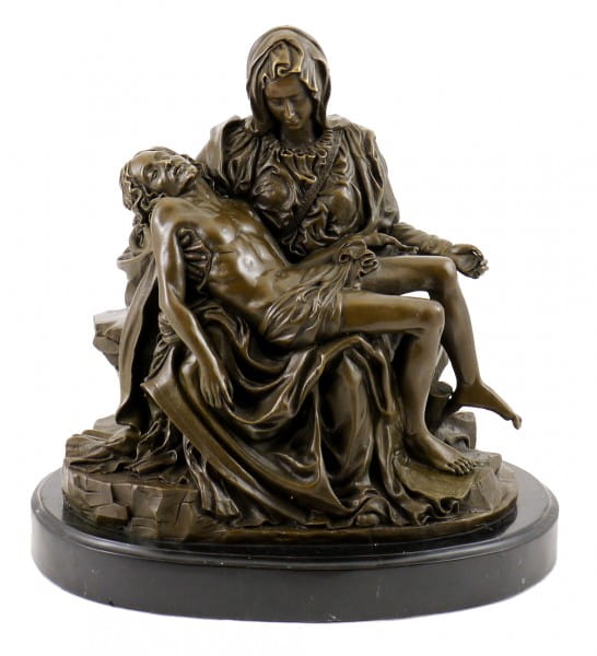 Pietà Statue - Michelangelo - Bronze