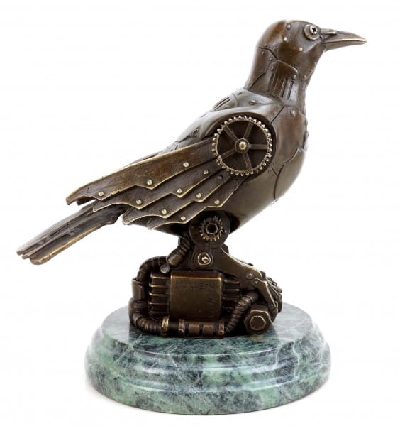 Steam Punk Figurine - Bronze Bird - Martin Klein