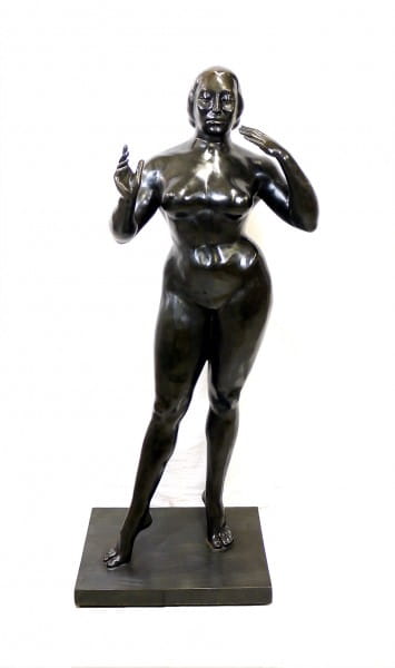Modern Art Sculpture - Standing Woman - Gaston Lachaise