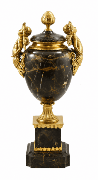 Amphora Art Nouveau Pottery - Bronze - Marble