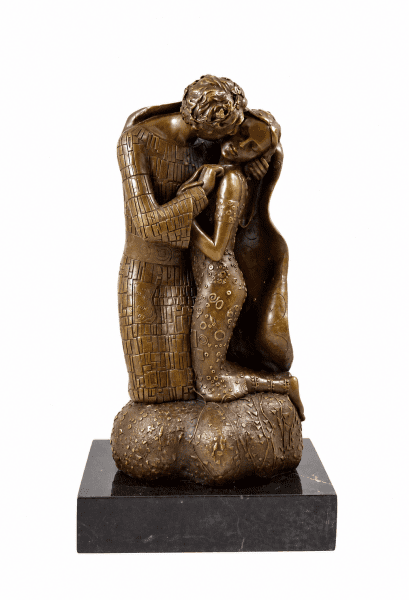 the kiss by gustav klimt